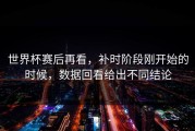 世界杯赛后再看，补时阶段刚开始的时候，数据回看给出不同结论